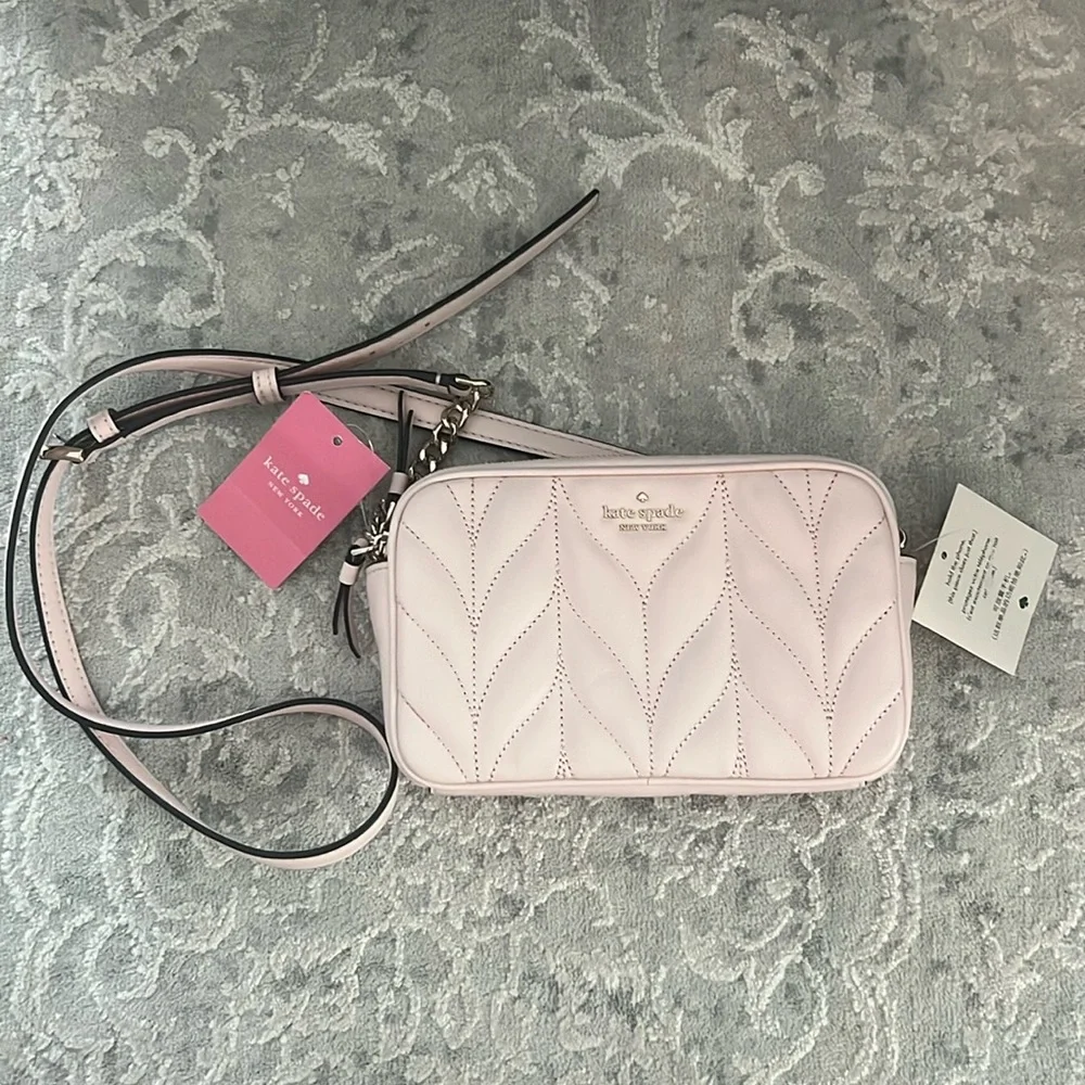Kate Spade cross body light pink purse